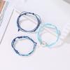 Fashion Bohemian Bracelet Wave Wave Bracelet Three-Piece Simple Handicraft Personality Jewelry ADM
