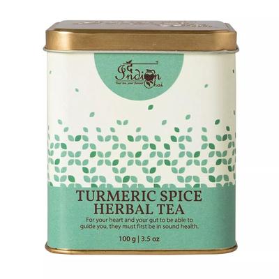 Чай с Куркумой и специями (100 г), Turmeric Spice Herbal Tea, Indian Chai