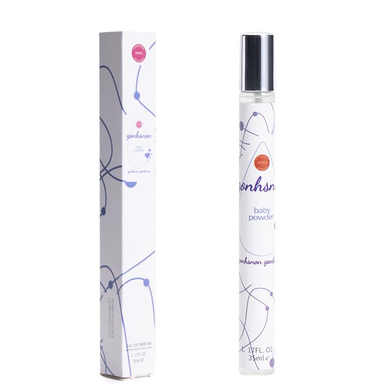 Long-lasting light fresh natural perfume with pump for men and women