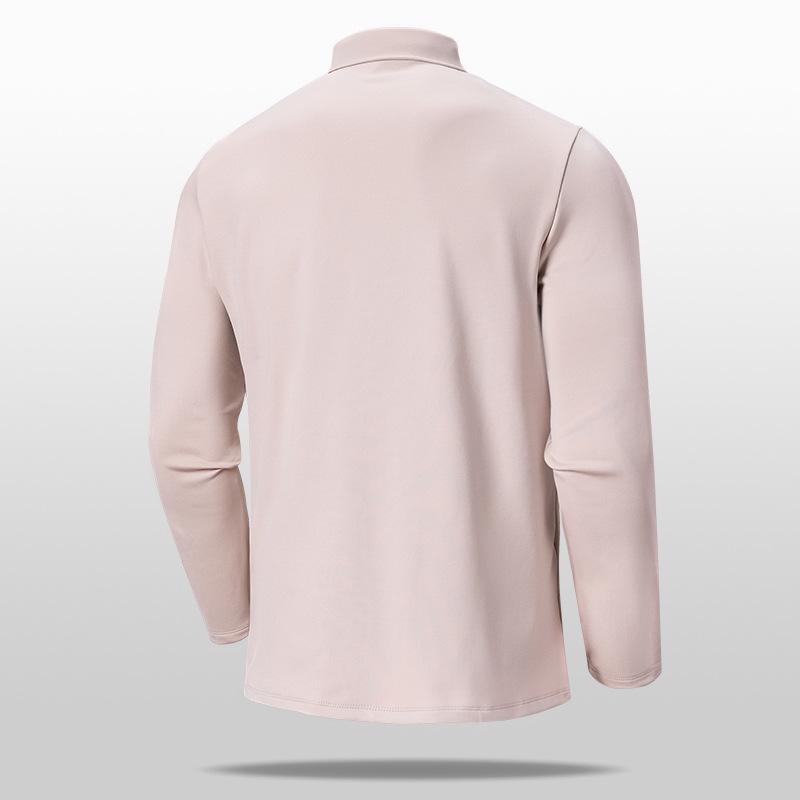Autumn And Winter New Sweater Trend Casual Long-Sleeved Men'S Soft Bottoming Shirt Fashion Brocade Polyester Sweater