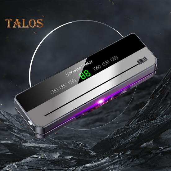 Вакуумный упаковщик с мощной мощностью всасывания, высокоскоростной двигатель, водонепроницаемый сенсорный экран, съемный дизайн, автоматическая запайочная машина с вилкой стандарта США