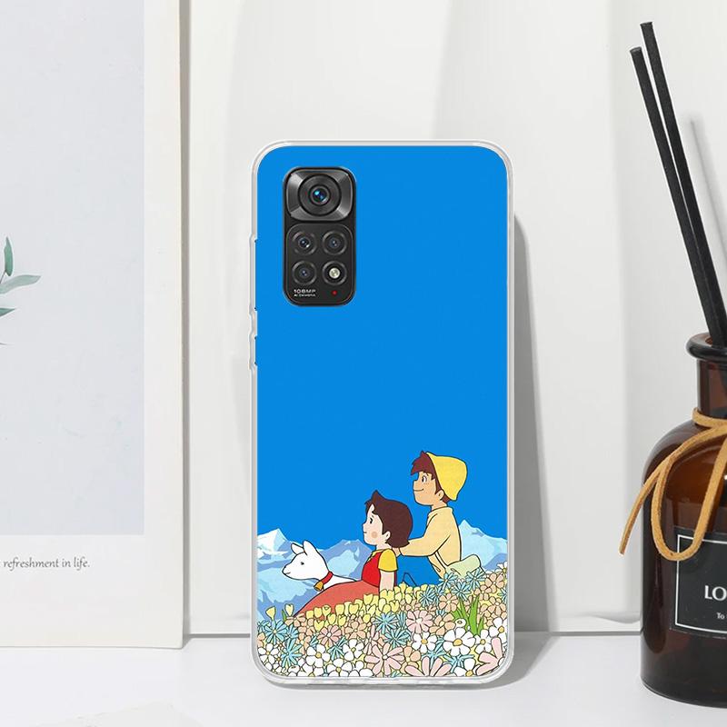 Heidi Cute Cartoon Phone Case For Xiaomi Redmi Note 15 13 14S 14 Pro Plus 12S 11S 10S 12 11E 10 11T Art Fundas Back Cover Redmi