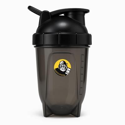 Бутылка-шейкер для протеина Muscleape Black Bullet, 760 мл – Герметичный, без BPA, для спортзала, с шариком для смешивания и мерной шкалой, идеально подходит для протеинового шейка