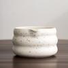 Matcha Bowl Decor Crafting Handcraft Creative Smooth Surface Portable Pottery Bowl for Tea Room Desktop Home Kitchen Living Room