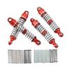 RC Car Shock Absorber Enhanced Performance High Strength Front Rear RC Shock Damper with Springs for RC Car