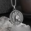 Spartan Warrior Stainless Steel Mens Pendant Hip Hop Punk Necklace Accessories Fashion Accessories