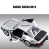 1/36 Porsche 911 Turbo 1978 литой под давлением сплав модель автомобиля металлический имитатор инерционный игрушечный спортивный автомобиль украшение с открывающейся дверью подарочный автомобиль