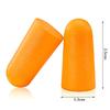 10Pairs Soft Orange Foam Ear Plugs Tapered Travel Sleep Noise Prevention Earplugs Noise Reduction Sound Insulation Ear Protection