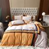 Microfibre Bedding Sets, European Retro Style, Children's Bed Linen with Zip Room Decor Duvet Cover for Teenagers Adult 2-Piece
