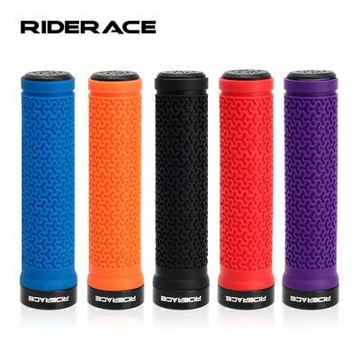 Чехол на руль велосипеда, супермягкая текстура, односторонняя блокировка, ручки для горного велосипеда, противоскользящие, прочные, ударопрочные, резиновые, велосипедная часть