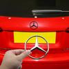 Hub Cap 1Pcs ABS Car Rear Decal Trunk Emblem Sticker Mercedes Benz Replace Accessories For W204 W222 W205 W177 X253 W212 W213 W176 W203 YR1