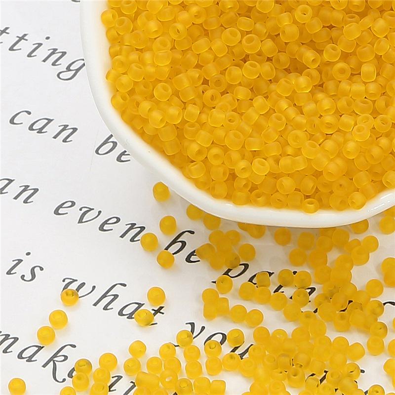 3 мм 700 шт./пакет шитье популярный бисер стеклянные ювелирные изделия разделитель матовые цвета круглые однородные бусины высокого качества прозрачный размер для рукоделия