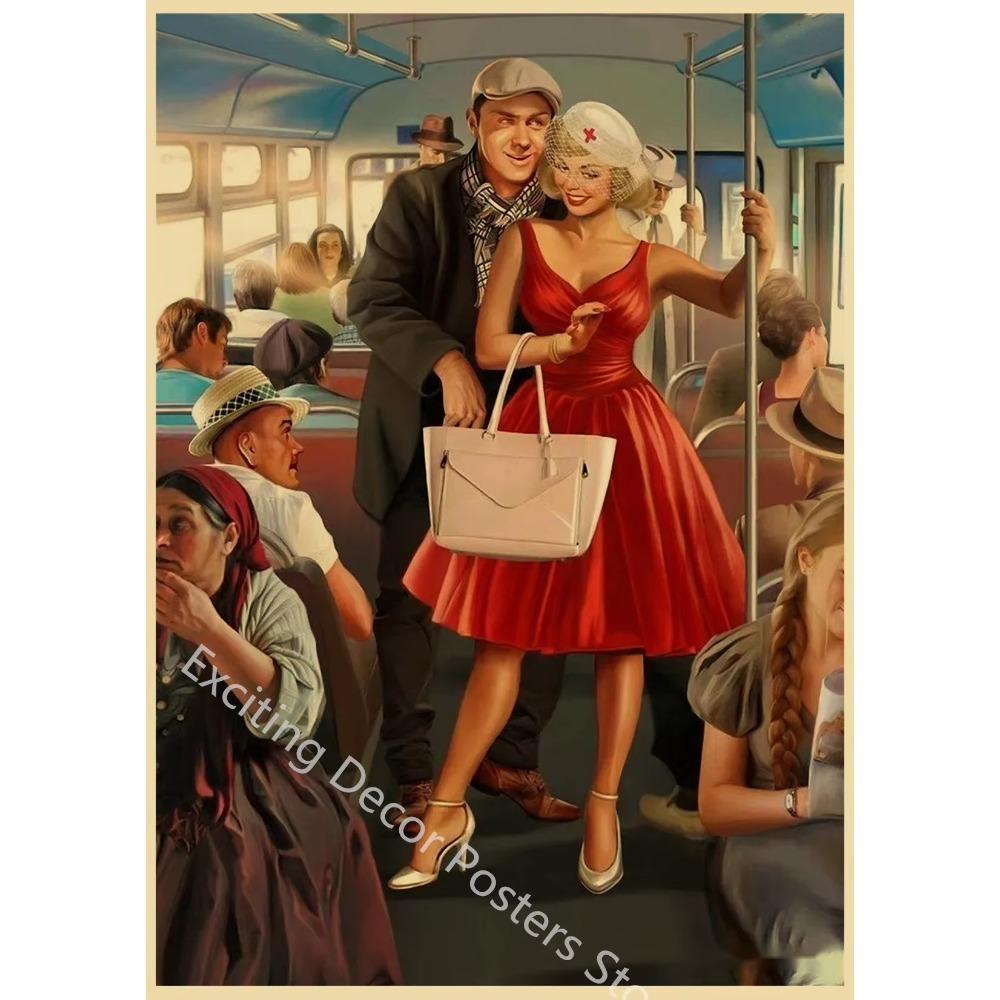 Бывший Советский Союз Сталин СССР CCCP Pin Up Girls Пропагандистские плакаты Главная Комната Бар Украшения Настенная Наклейка Искусство Живопись