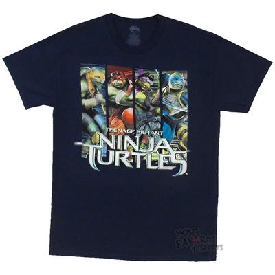 Teenage Mutant Ninja Turtles 2014 Movie Panels TMNT Licensed Adult T-shirt