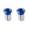 Zinc Zinc Alloy Handlebar Caps Bike Bar Ends Plugs Handle Grips Plugs Handlebar End Caps Bicycle Grip