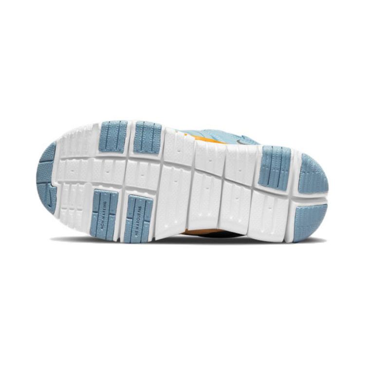 Nike Dynamo Free Тканевые Нескользящие Амортизирующие Прочные Спортивные Повседневные Кроссовки с Низким Верхом Детские Кроссовки Синие 343738-438