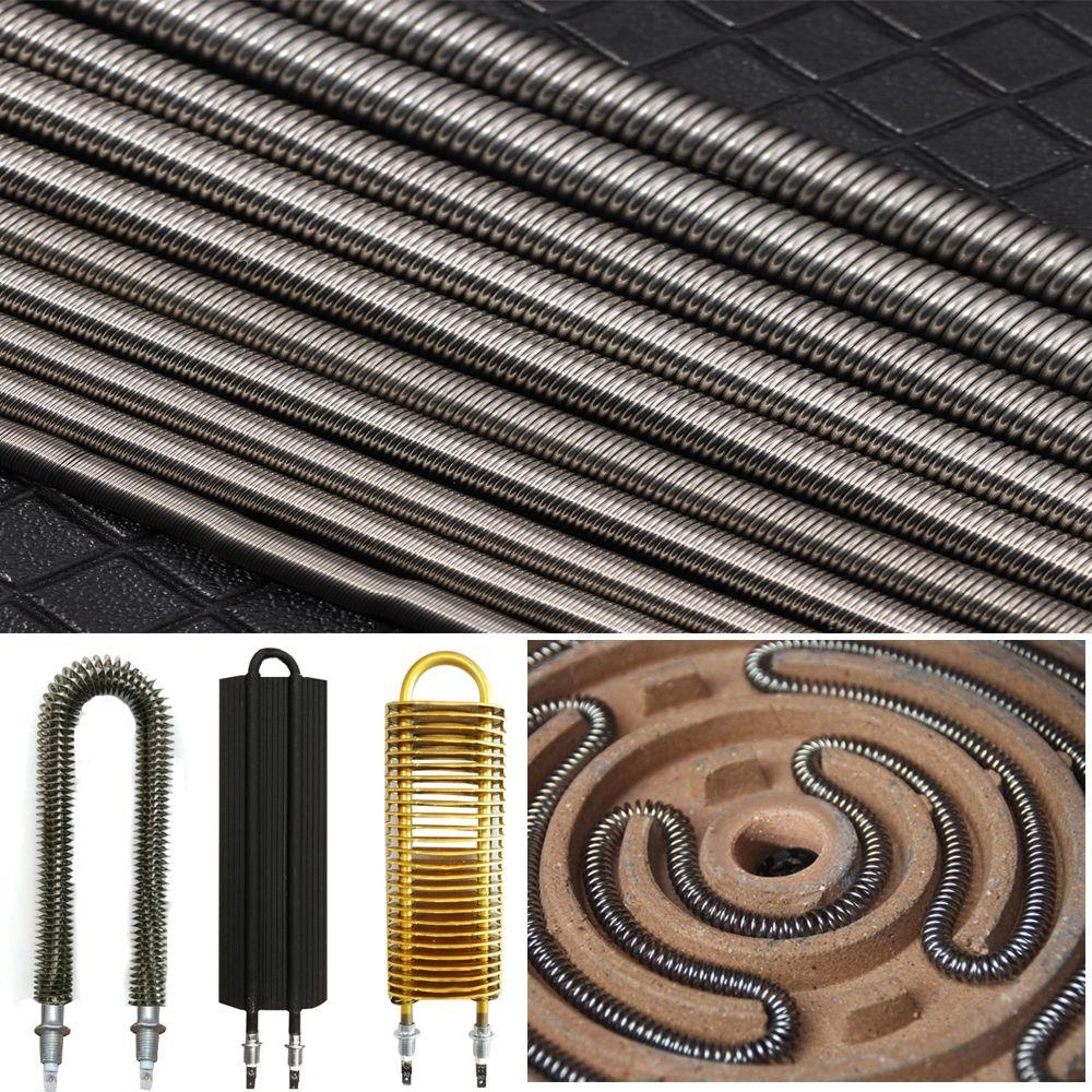 Макс. 600C 300/500/600/800/3000 Вт 220 В Сопротивление для плиты Нагреватель печи Нагревательные провода Элемент Катушка