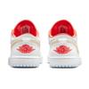 Jordan 1 Низкие белые женские кеды с кунжутом DC9509-100