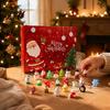 Christmas Advent Calendar Merry Calendar with 24 Stress Relief Squeeze Toys Toys Days Xmas Countdown Box Holiday Party Gift