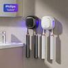Портативный УФ-стерилизующий держатель для электрической зубной щетки для пар