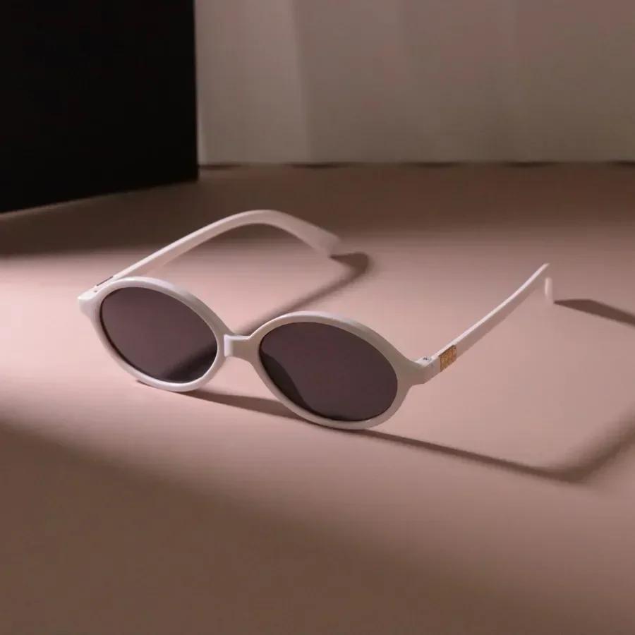 Round Gradient Sunglasses Women Vintage Oversized Men Mirror Retro Fashion Luxury Brand Eyewear