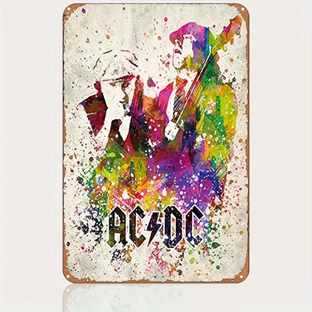 Классическая рок-группа «Kiss Revenge» Винтажный художественный металлический постер Знак Ретро-мужчина Пещера Музыкальный клуб Бар Паб Кафе Декоративные таблички