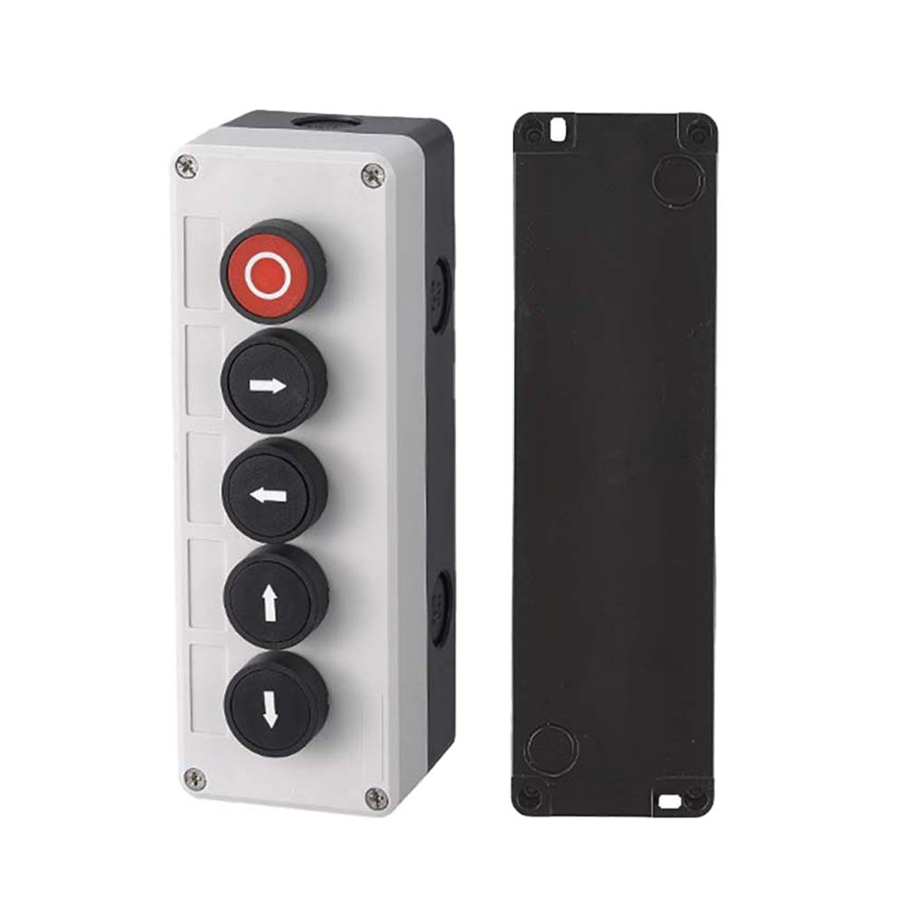 IP65 Sealed Push Button Control Enclosure with Soft Tough Rubber Gasket for Reliable Performance in Damp Conditions