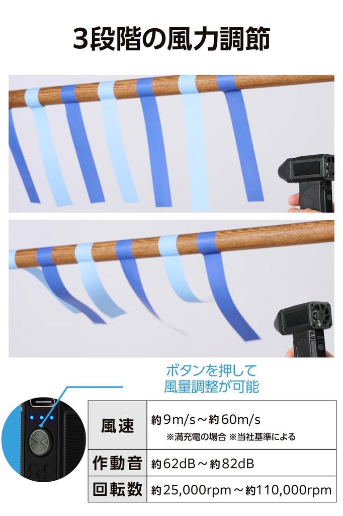 Elecom Электрическая воздушная метелка, Мощность, Компактная, Легкая, Стандартная, Черная, AD-ALB03BK