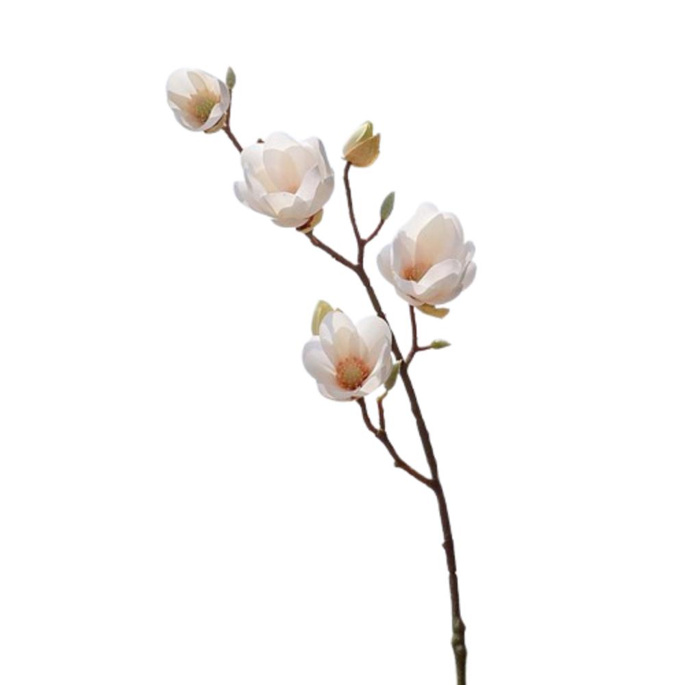 78cm Artificial Magnolia Branches Real Touch Artificial Orchid Flowers  Wedding Party Decor