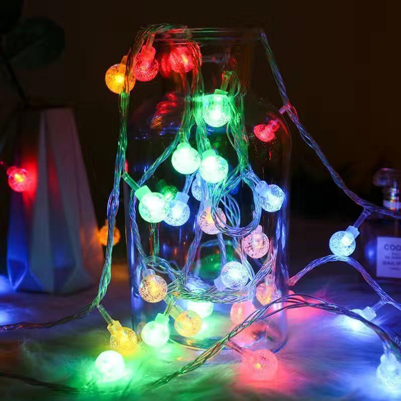 Светодиодные гирлянды Star LED - работают от батареек, идеально подходят для декора спальни, свадеб и ночных рынков