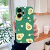 Мультяшный чехол для Realme 15 Pro, милый динозавр, жидкий силикон, защита камеры, задняя крышка, мягкие чехлы для телефона для Realme 15Pro 5G