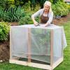 Heavy Duty Barrier Garden Netting for Raised Bed, Fine Mesh Net Bird, Insect Outdoor & Pest, Vegetable Fruit Flower Plants Protection Cover