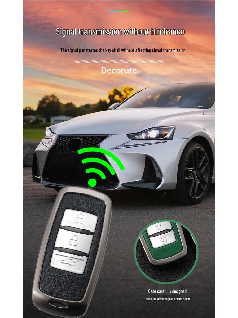 Dongfeng Fengxing Jingyi Key Cover for X5, X3, X6, SX6, CM7, S500, S50 - Metal Auto Shell Buckle