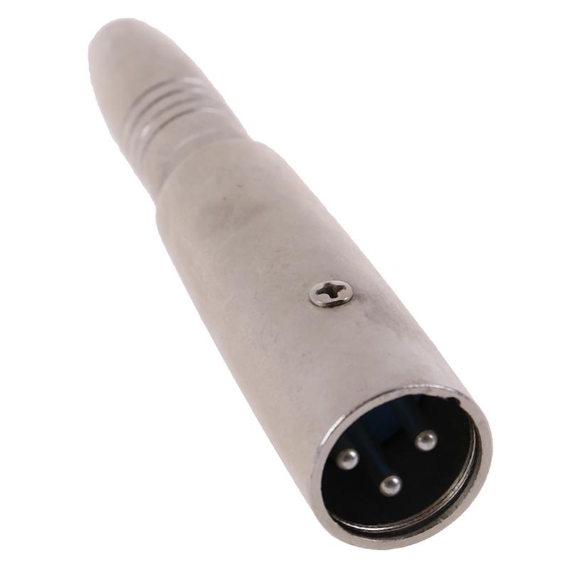 1 шт. Кабель XLR Male на 1/4 дюйма Female, 3-контактный аудиоадаптер для микрофона, моноразъем 6,35 мм для микрофона