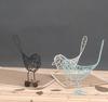 1PCS Fashionable Metal Wire Iron Bird Craft Iron Wire Bird Beautiful Decoration Gift Office Desktop