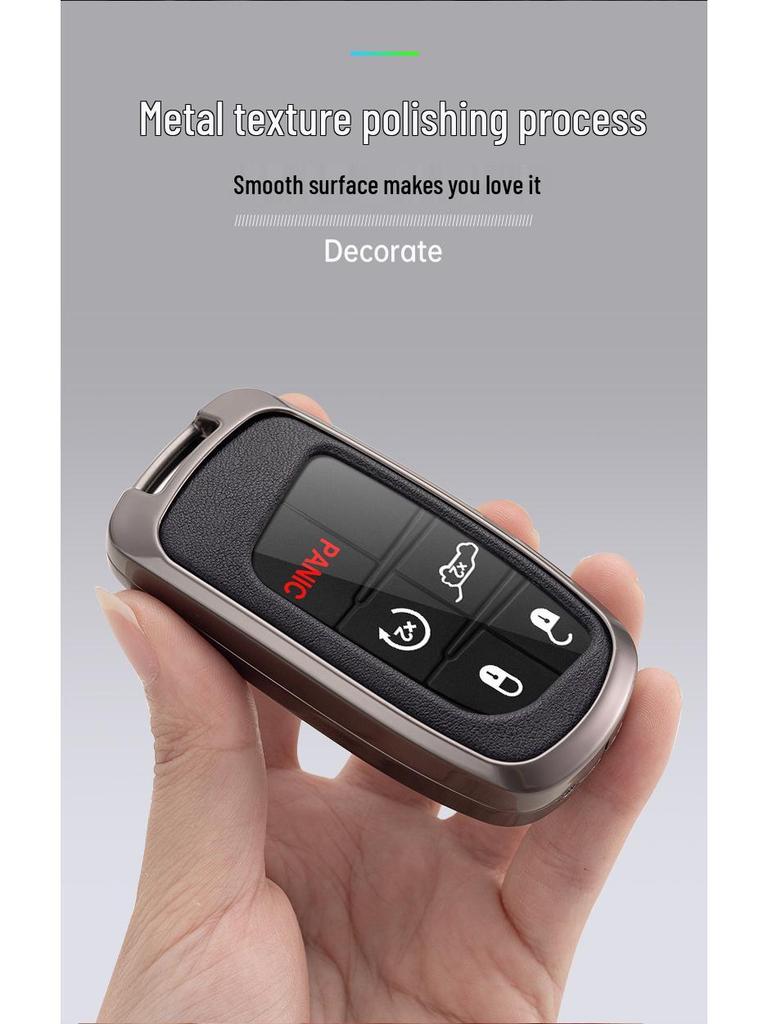 Чехол для ключа Dodge Journey для моделей 13/14/15/16 годов - Прочный корпус и дизайн с пряжкой