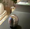 304 Stainless Steel  Mini Countertop Brushed Swing Lid Trash Can Set, 1.5 L / 0.40 Gal,Desktop gold trash can