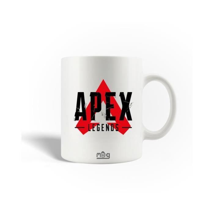 Mug - Apex Legends - Logo noir rouge - Céramique - 30cl - Compatible lave-vaisselle