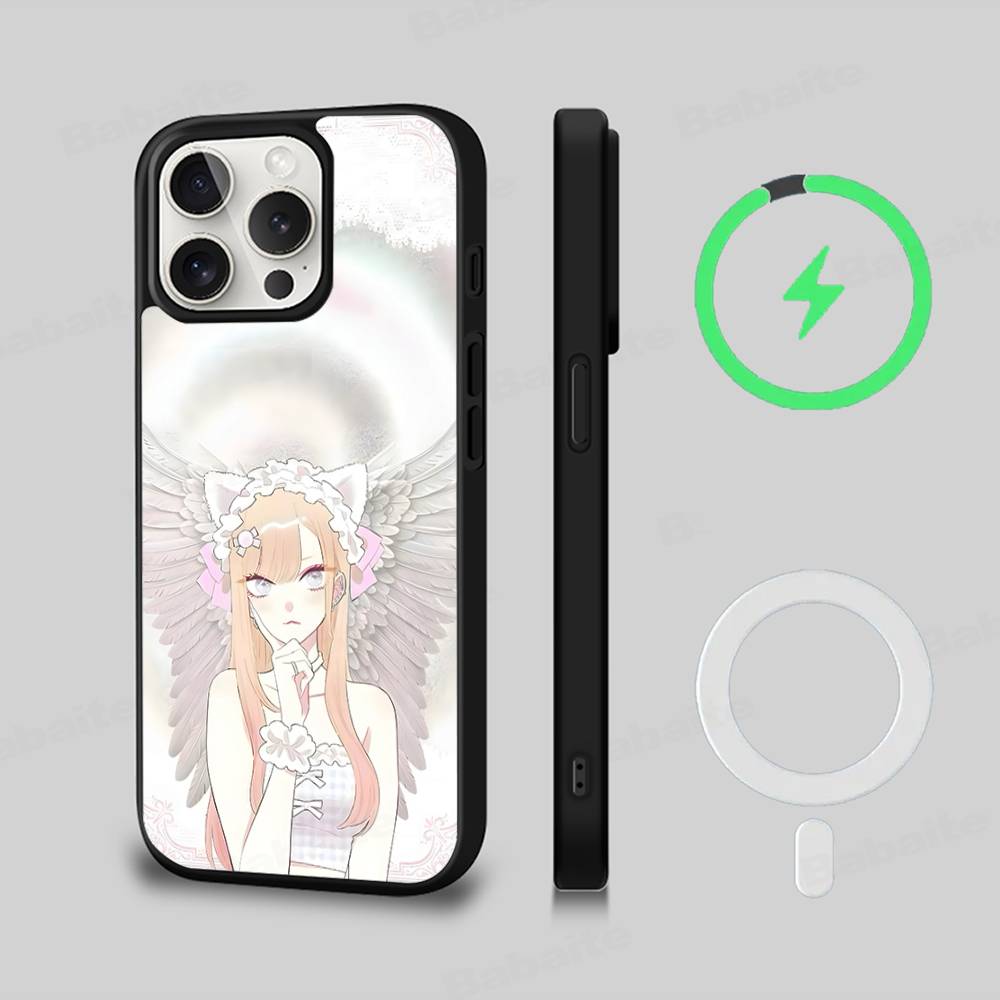 Чехол для телефона My Dress Up Darling Магнитный Для Magsafe Для IPhone 17 16 15 14 Plus 13 12 11 Pro Max