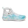 Anta Детские баскетбольные кроссовки KT8 из синтетической кожи, удобные, нескользящие, амортизирующие, среднего размера, детские баскетбольные кроссовки Glacier-Blue 312321130-7