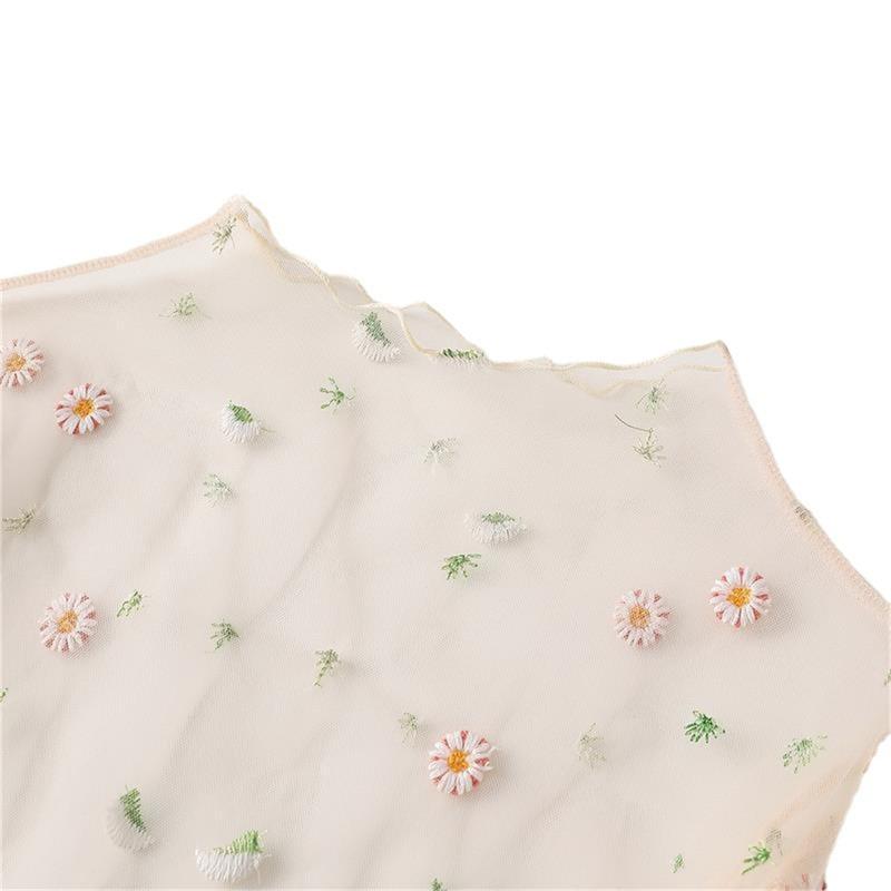 Women T Shirt See Through Transparent Mesh Tops Long Sleeve Sheer Turtleneck