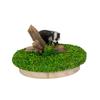 Woobia Badger Mini Set 6 X 6 X 4cm Doll Figure Ornament Animal Garden Decoration Bear H23382