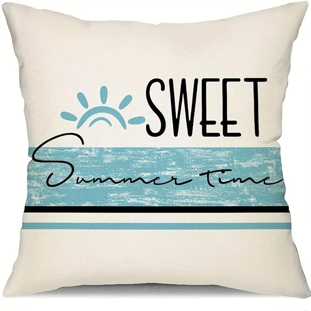 Black And White Polka - Dot And Cross Pillowcasebedroom Living Room Sofa Home Decor Polyester Cushion Cover With Zipper