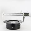 High Quality Dry Pressure Gauge 100mm 4'' -1-0-100bar Black Steel Case For Fuel Air Water Hydraulic Tester Vacuum Gauge