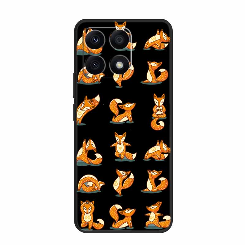Черный силиконовый чехол для Xiaomi 15T Pro Чехол Мультяшный кот Мягкая задняя крышка для Xiaomi 15T 5G 17 14T Pro Чехол для телефона Coque Funda Para