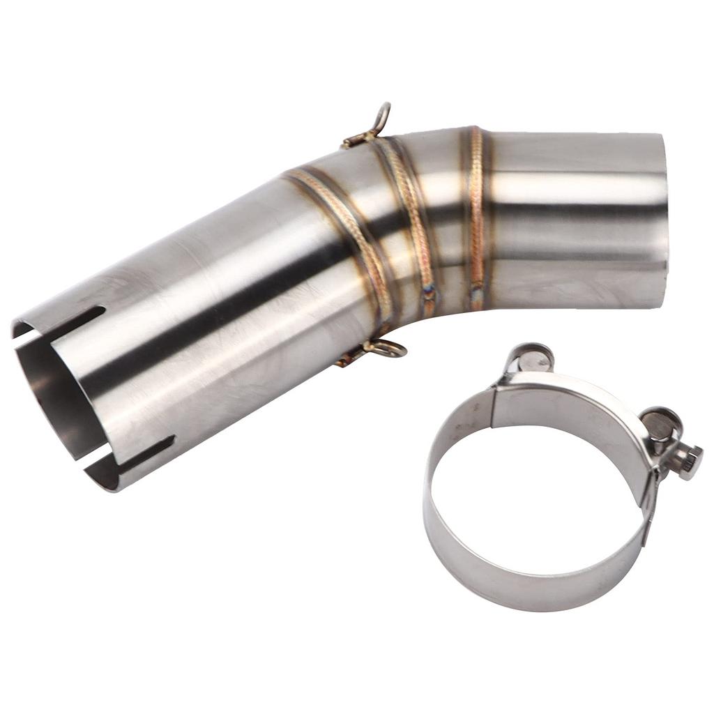 Средняя труба мотоцикла, Средняя выхлопная труба из нержавеющей стали для апгрейда 60,5 мм