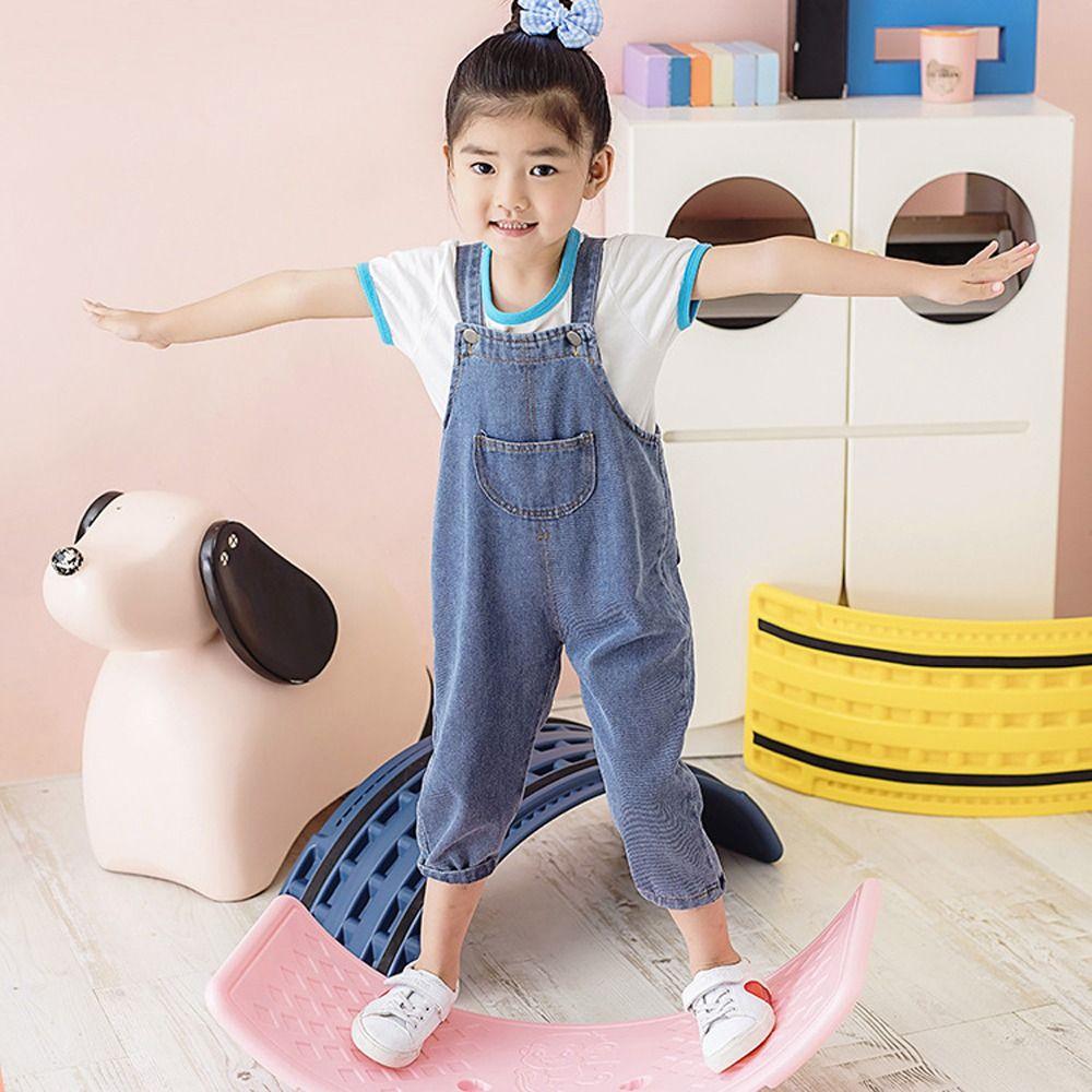 Twisting Stability Children Wobble Board Improve Body Balance Fitness Board Kid Toys
