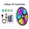 RGB Светодиодная лента USB Умная светодиодная лента Синхронизация с музыкой Приложение Удаленное управление Гибкая светодиодная лампа Лента для комнаты ТВ Подсветка Декор