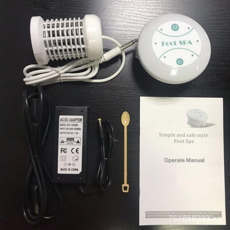 Бытовая мини детокс ванночка для ног, аппарат для ионной очистки клеток, портативный детокс массажный набор для ванночки для ног