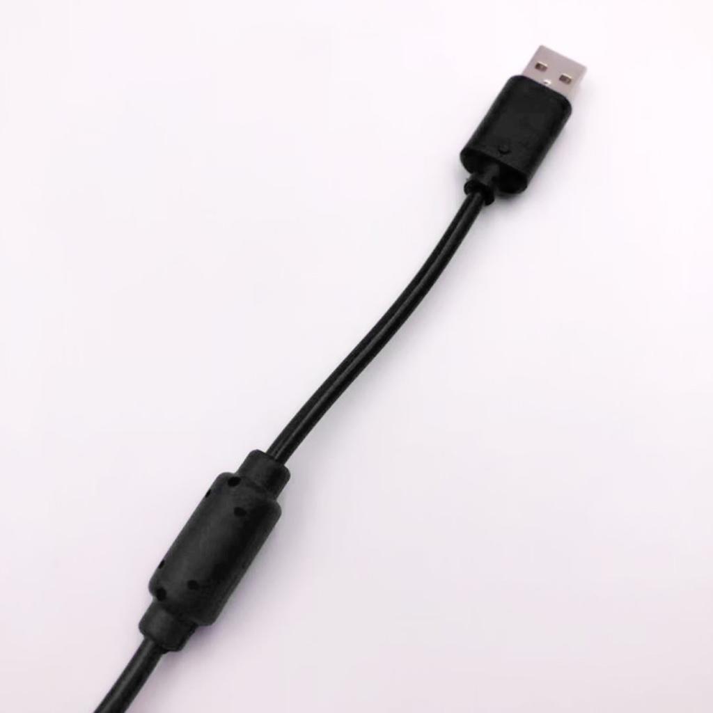 Зарядный кабель для Xbox 360 ПВХ Plug and Play USB-кабель для зарядки с магнитным кольцом для Xbox